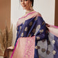 Women's Kanjiwaram Silk Woven Saree