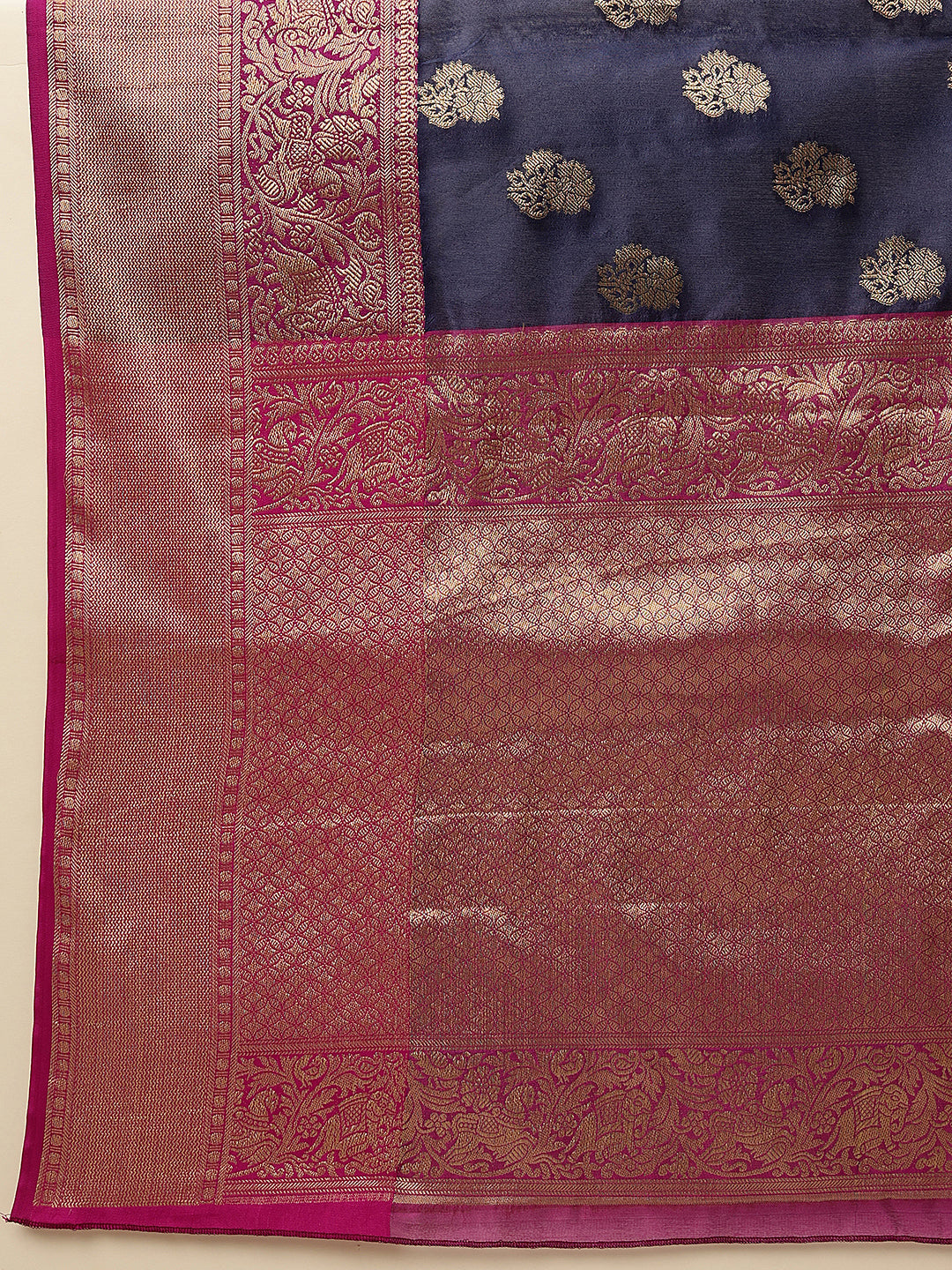 Women's Kanjiwaram Silk Woven Saree