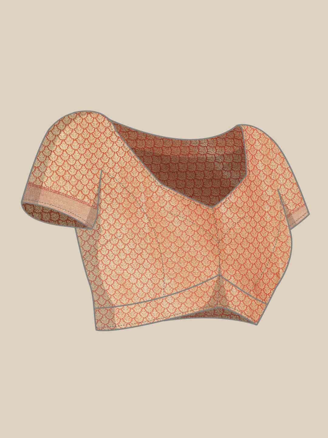 Women's Kanjiwaram Silk Woven Saree