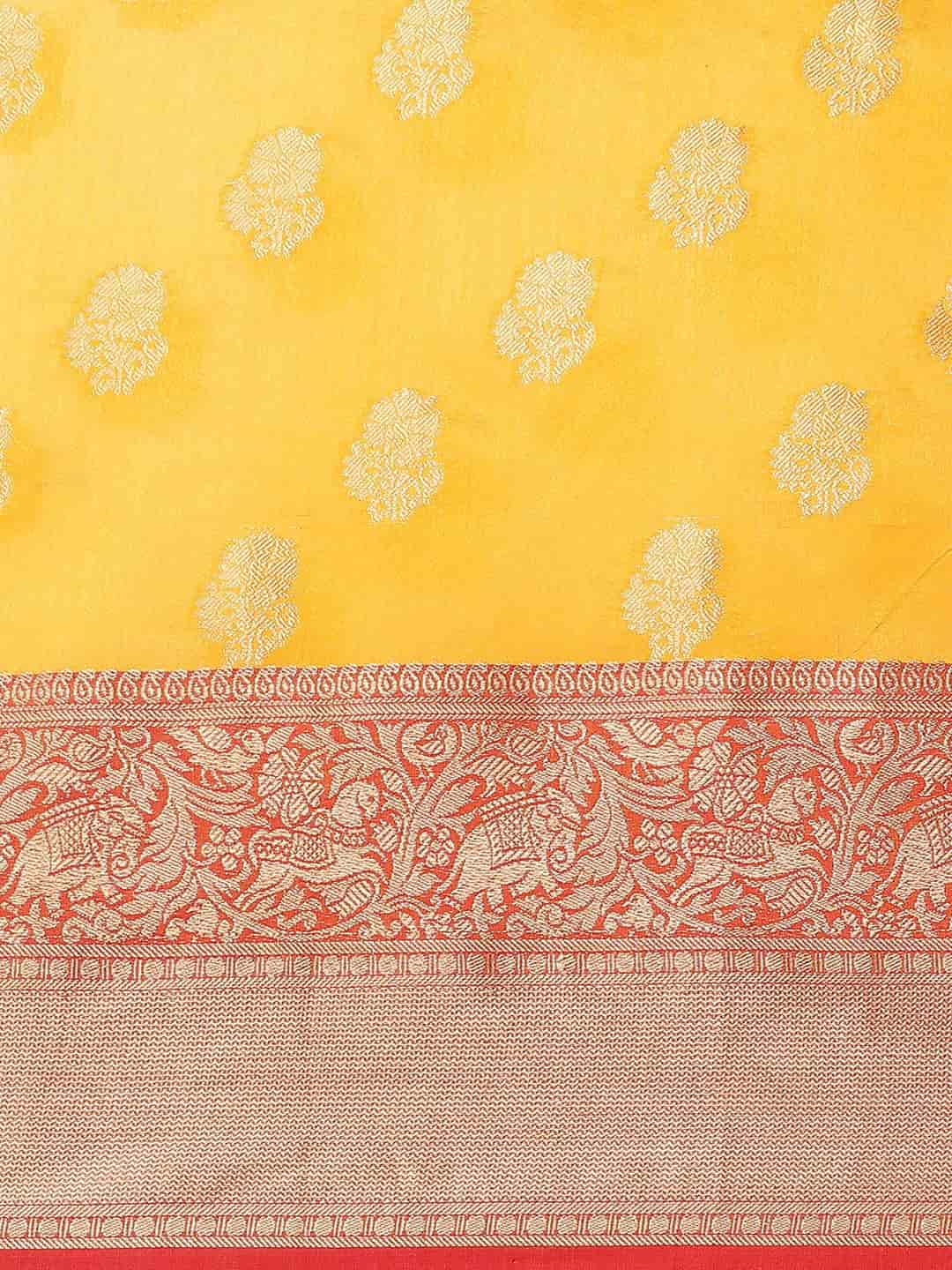 Women's Kanjiwaram Silk Woven Saree