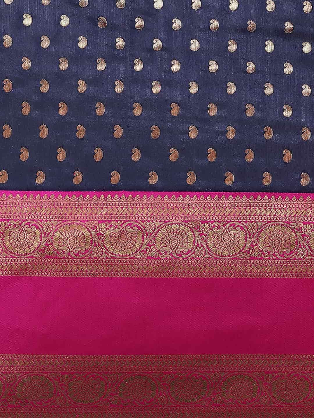 Women's Kanjiwaram Silk Woven Saree