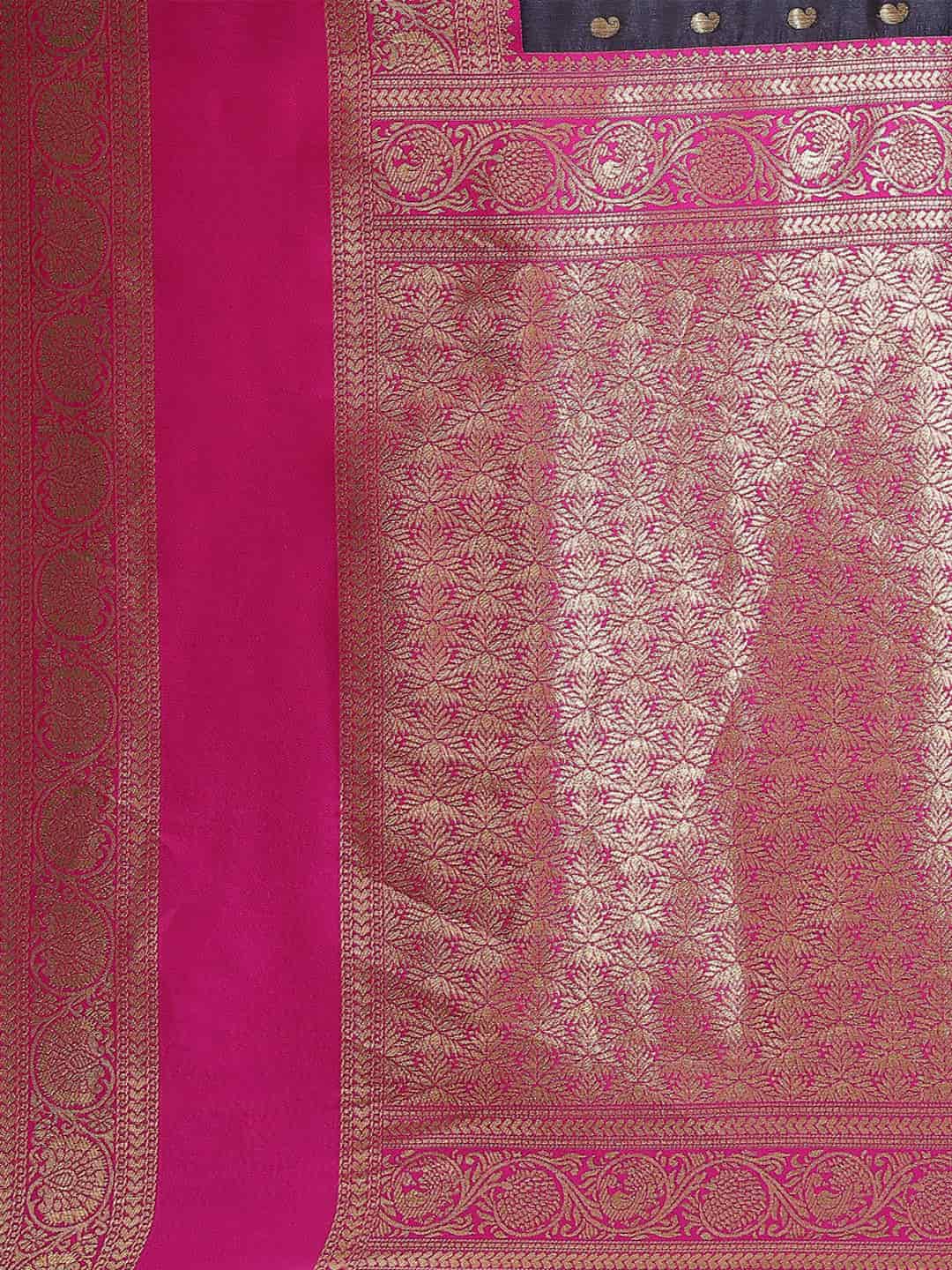 Women's Kanjiwaram Silk Woven Saree