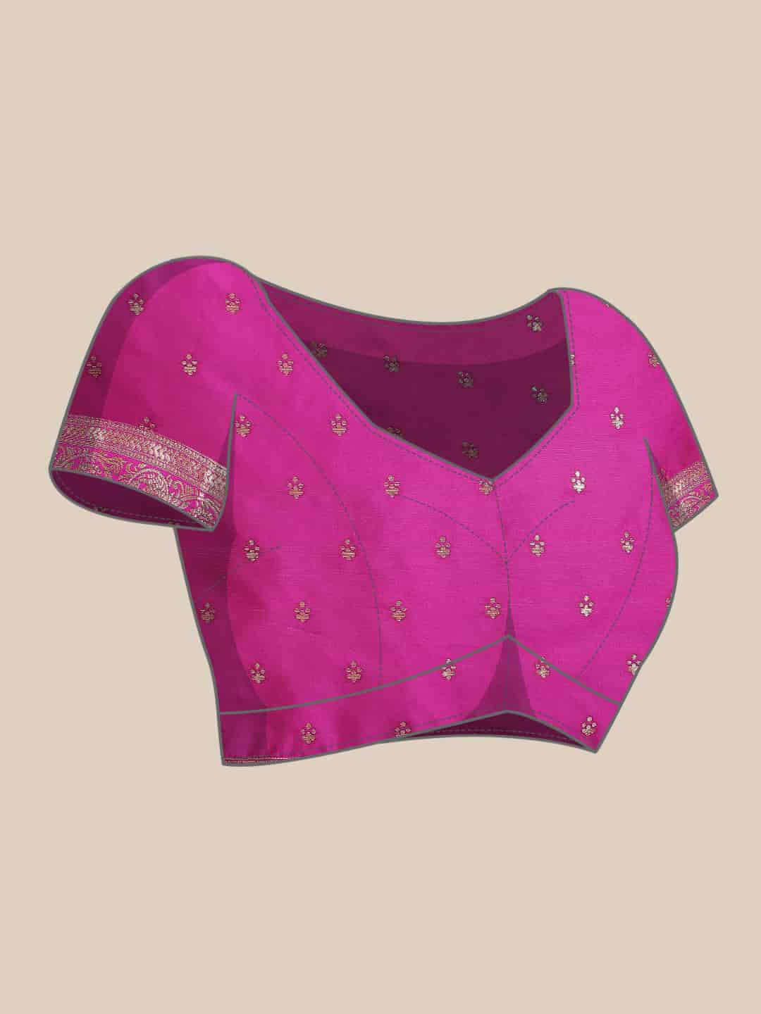 Women's Kanjiwaram Silk Woven Saree