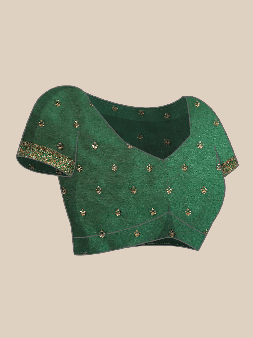 Women's Kanjiwaram Silk Woven Saree