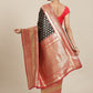 Women's Kanjiwaram Silk Woven Saree