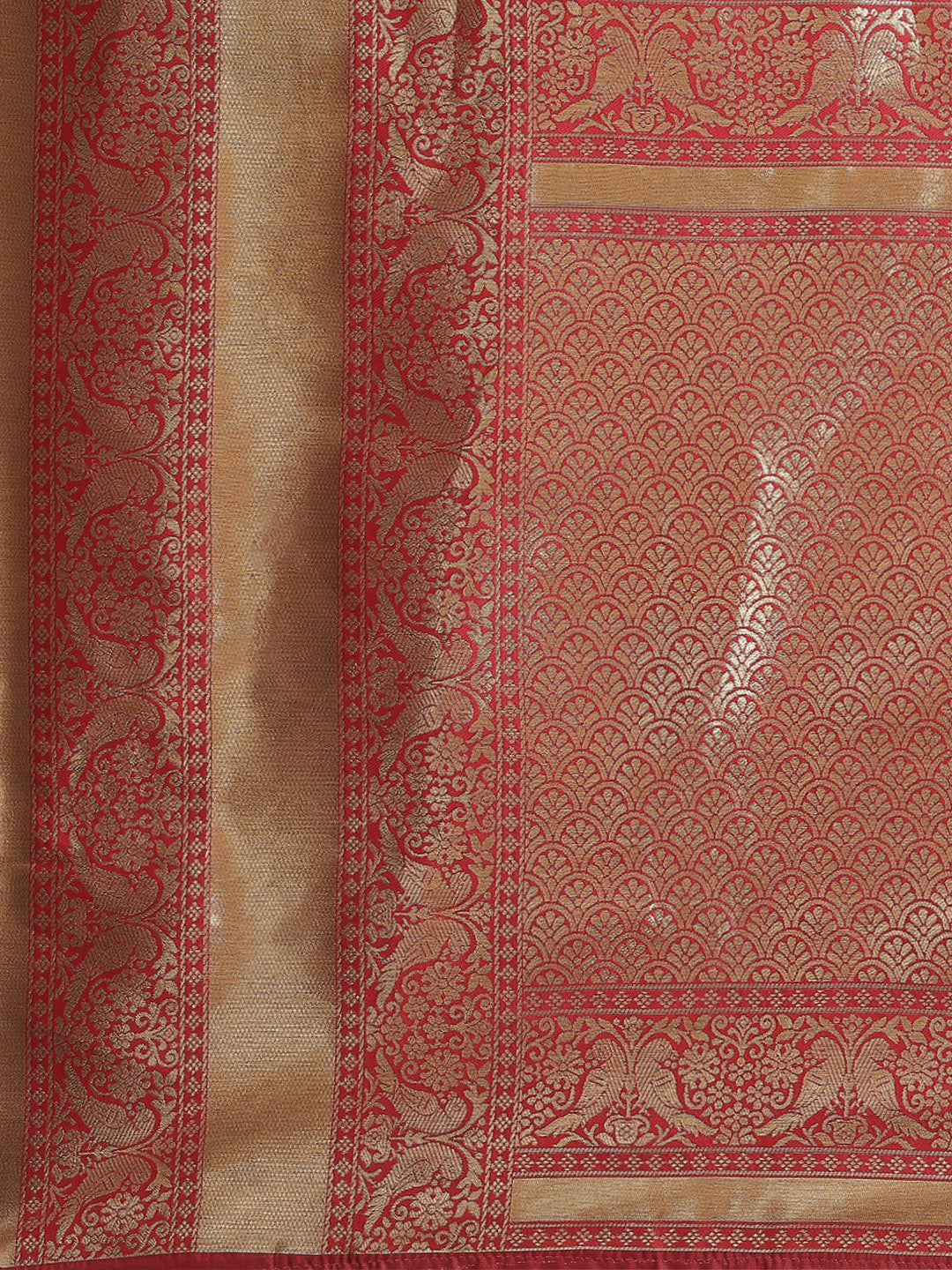 Women's Kanjiwaram Silk Woven Saree