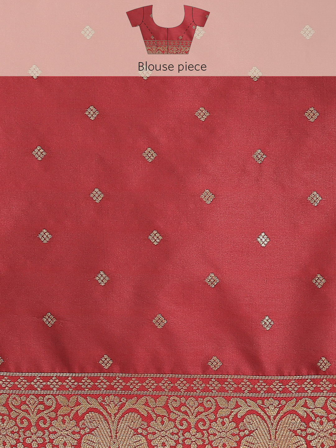 Women's Kanjiwaram Silk Woven Saree