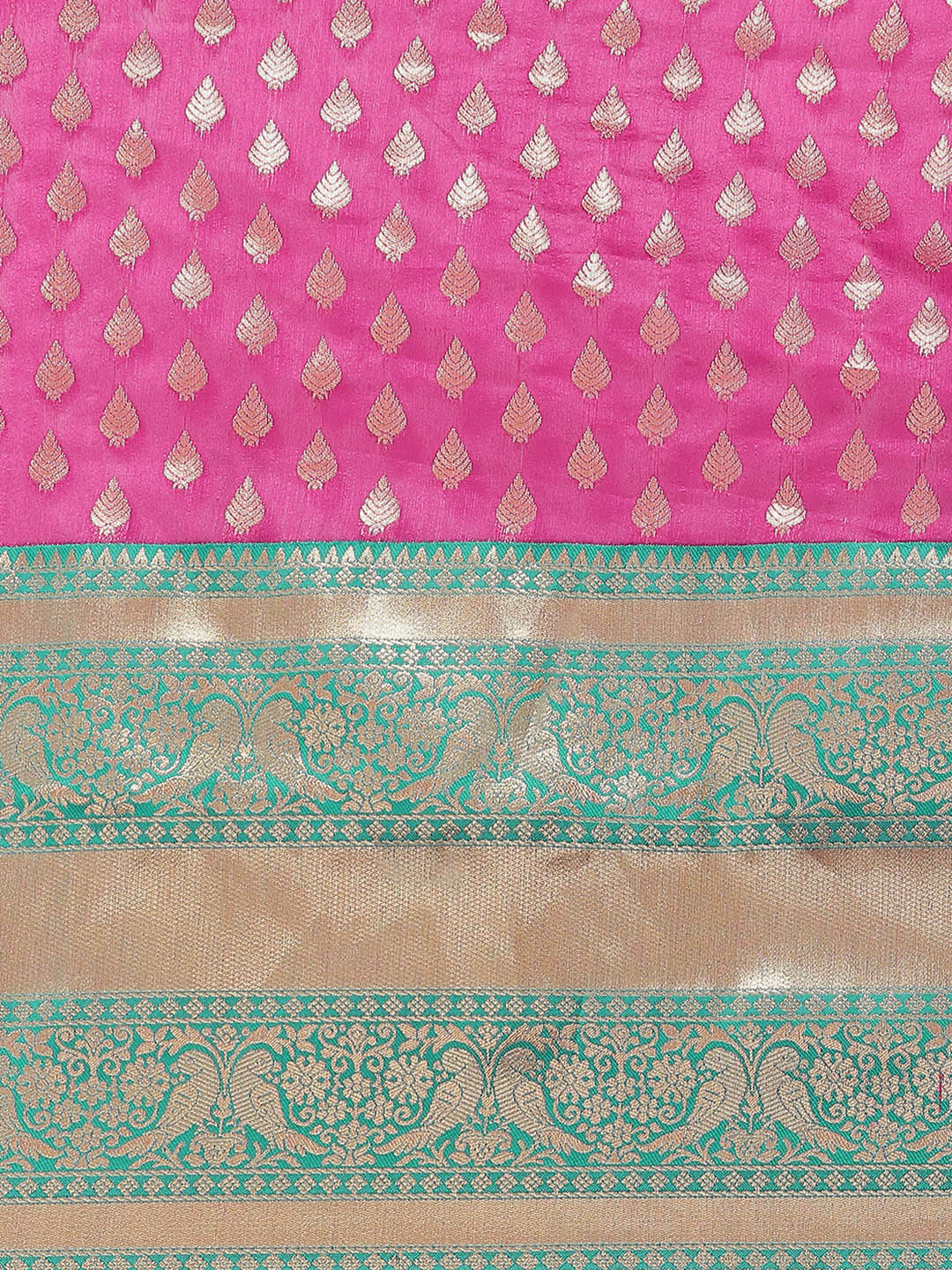 Women's Kanjiwaram Silk Woven Saree