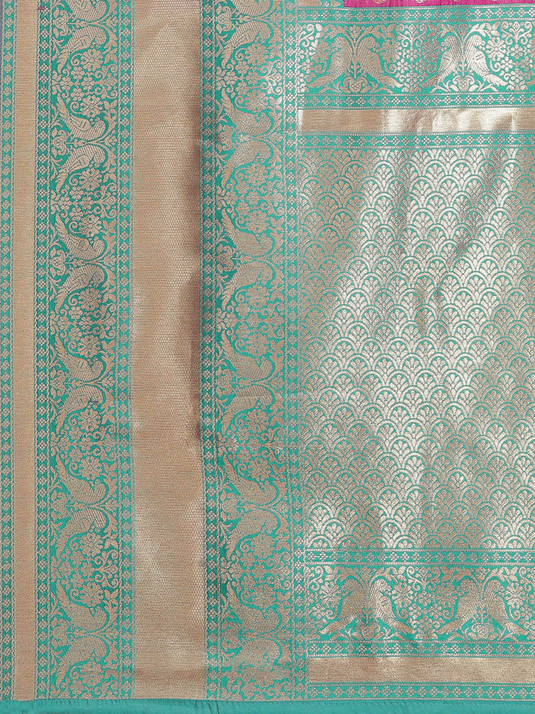 Women's Kanjiwaram Silk Woven Saree