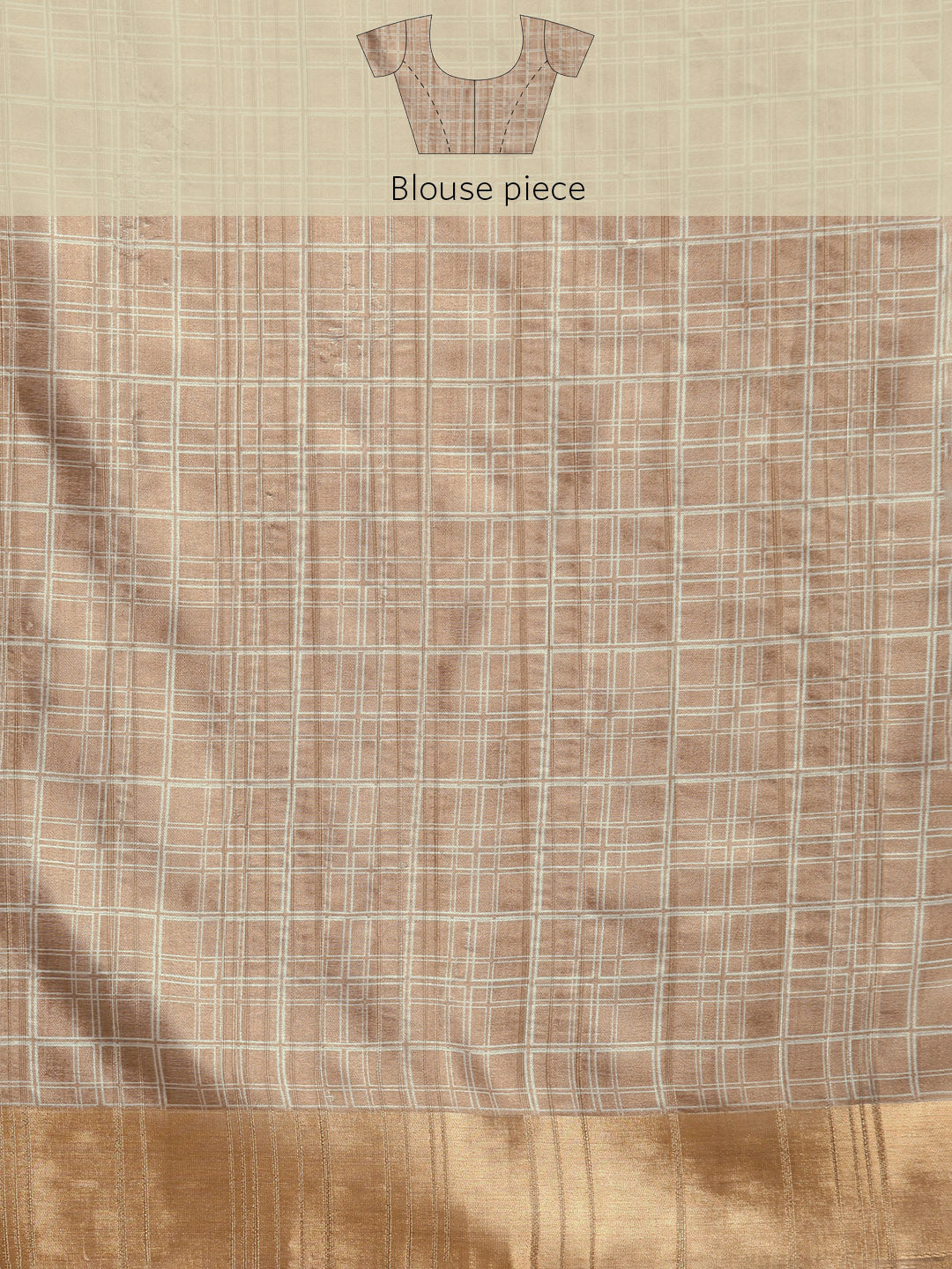 Floral Print Soft Silk Zari Woven Saree