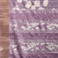 Floral Print Soft Silk Zari Woven Saree