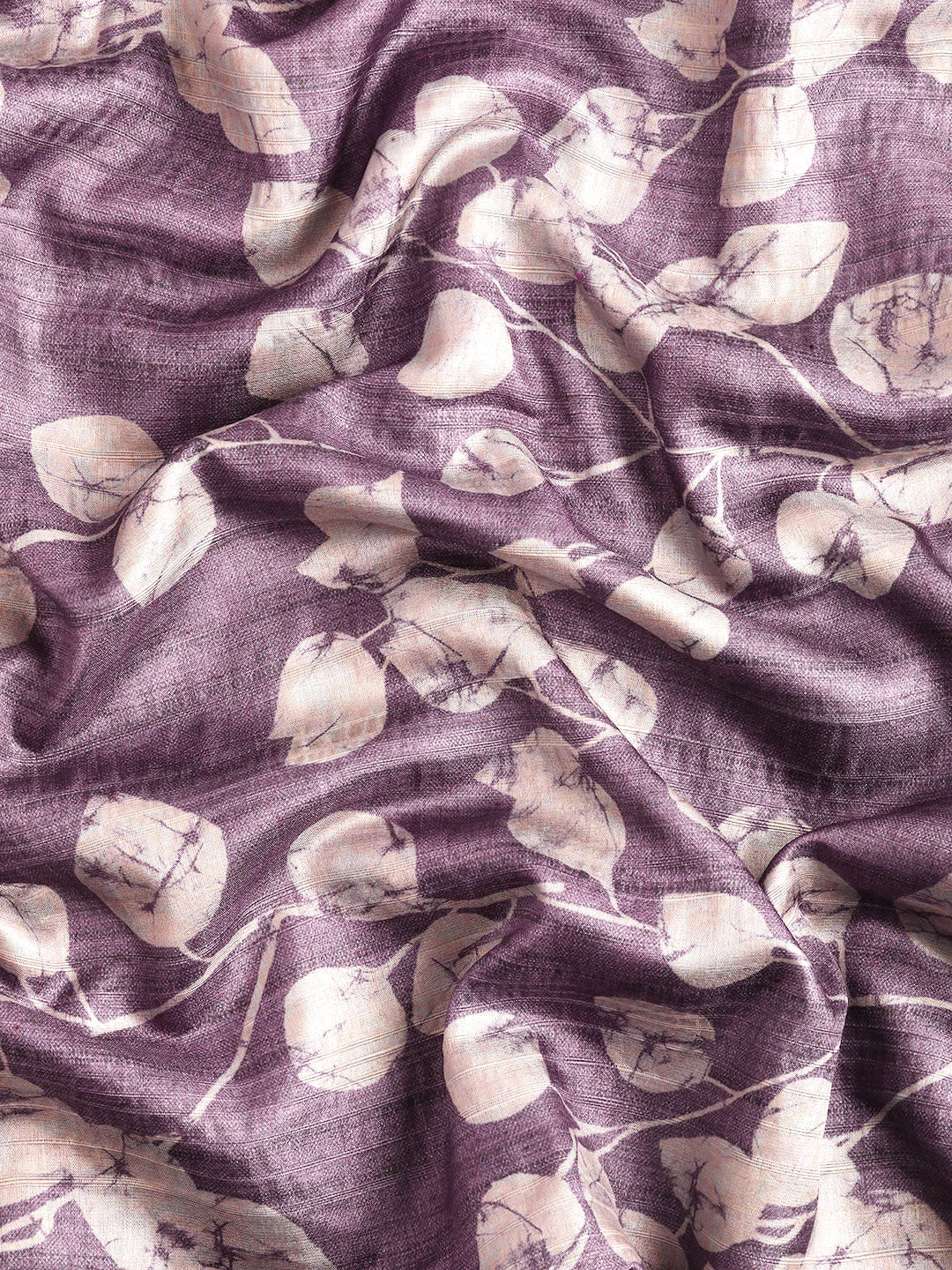 Floral Print Soft Silk Zari Woven Saree