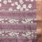 Floral Print Soft Silk Zari Woven Saree