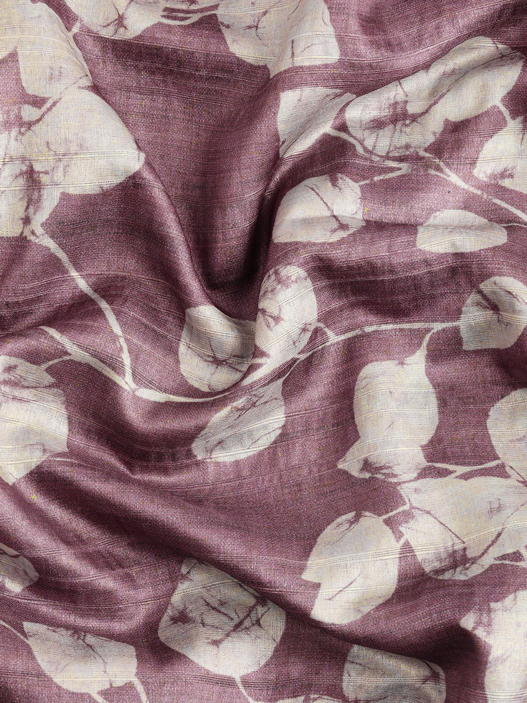 Floral Print Soft Silk Zari Woven Saree