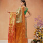 Pure Silk Royal Kanchipuram Pattu Multicolor Regal Weave Saree