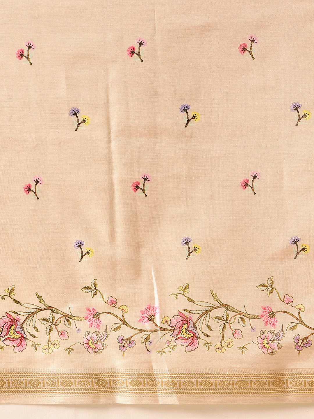 Tussar Color Soft Silk Floral Digital Printed Saree