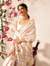 Tussar Color Soft Silk Floral Digital Printed Saree