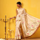 Tussar Color Soft Silk Floral Digital Printed Saree