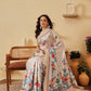 Floral Printed Soft Silk Saree