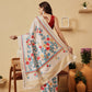 Floral Printed Soft Silk Saree
