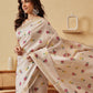 Floral Printed Soft Silk Saree