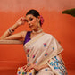 Floral Printed Soft Silk Saree