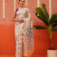 Floral Printed Soft Silk Saree