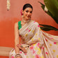 Floral Printed Soft Silk Saree