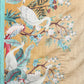 Vibrant Hues Digital Printed Zari Border Silk Saree