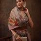 Floral Printed Cotton Blend Saree
