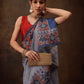 Floral Printed Cotton Blend Saree