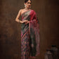 Floral Printed Cotton Blend Saree