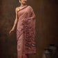 Floral Print Cotton Blend Saree