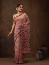 Floral Print Cotton Blend Saree