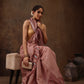 Floral Print Cotton Blend Saree