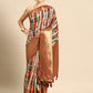 Kanchipuram Pattu Silk Zari Woven Digital Print Saree