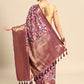 Kanchipuram Pattu Silk Zari Woven Digital Print Saree