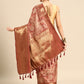Kanchipuram Pattu Silk Zari Woven Digital Print Saree