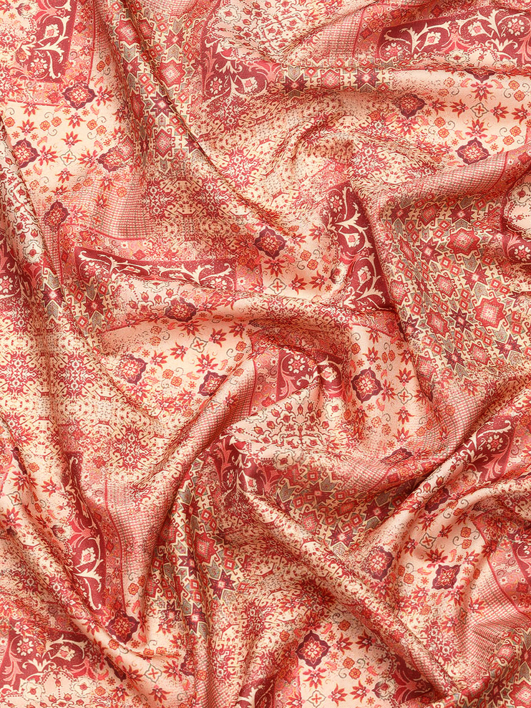 Kanchipuram Pattu Silk Zari Woven Digital Print Saree