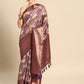 Kanchipuram Pattu Silk Zari Woven Digital Print Saree
