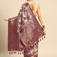 Kanchipuram Pattu Silk Zari Woven Digital Print Saree