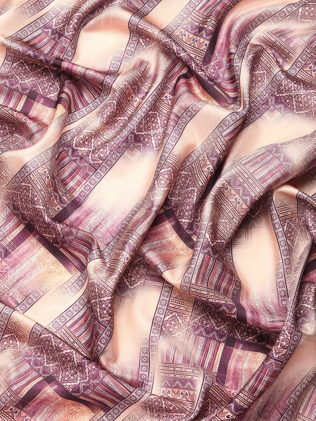 Kanchipuram Pattu Silk Zari Woven Digital Print Saree