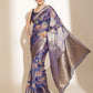 Digital Printed Kalamkari Chanderi Silk Saree With Woven Border & Rich Pallu