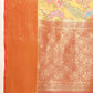 Digital Printed Kalamkari Chanderi Silk Saree With Woven Border & Rich Pallu