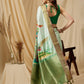 Kanjeevaram Soft Silk Floral Printed Saree With Tassel