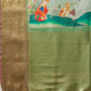Kanjeevaram Soft Silk Floral Printed Saree With Tassel