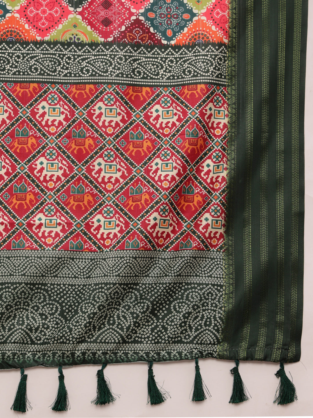 Bandhani Digital Printed Saree