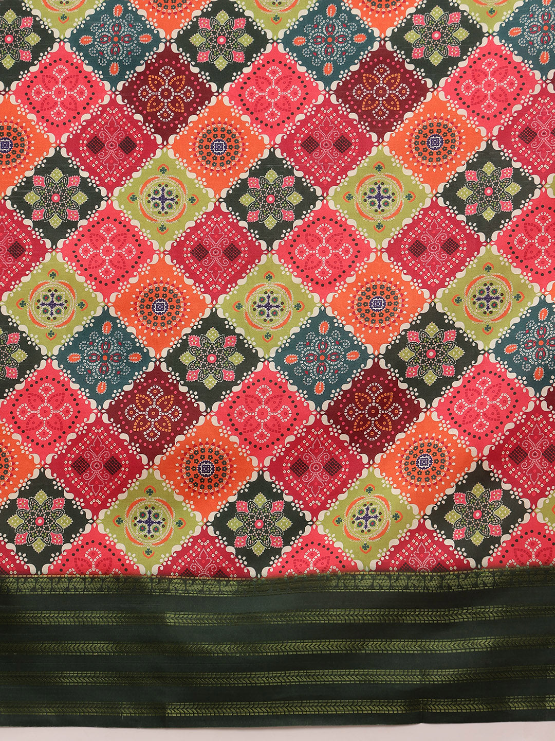 Bandhani Digital Printed Saree