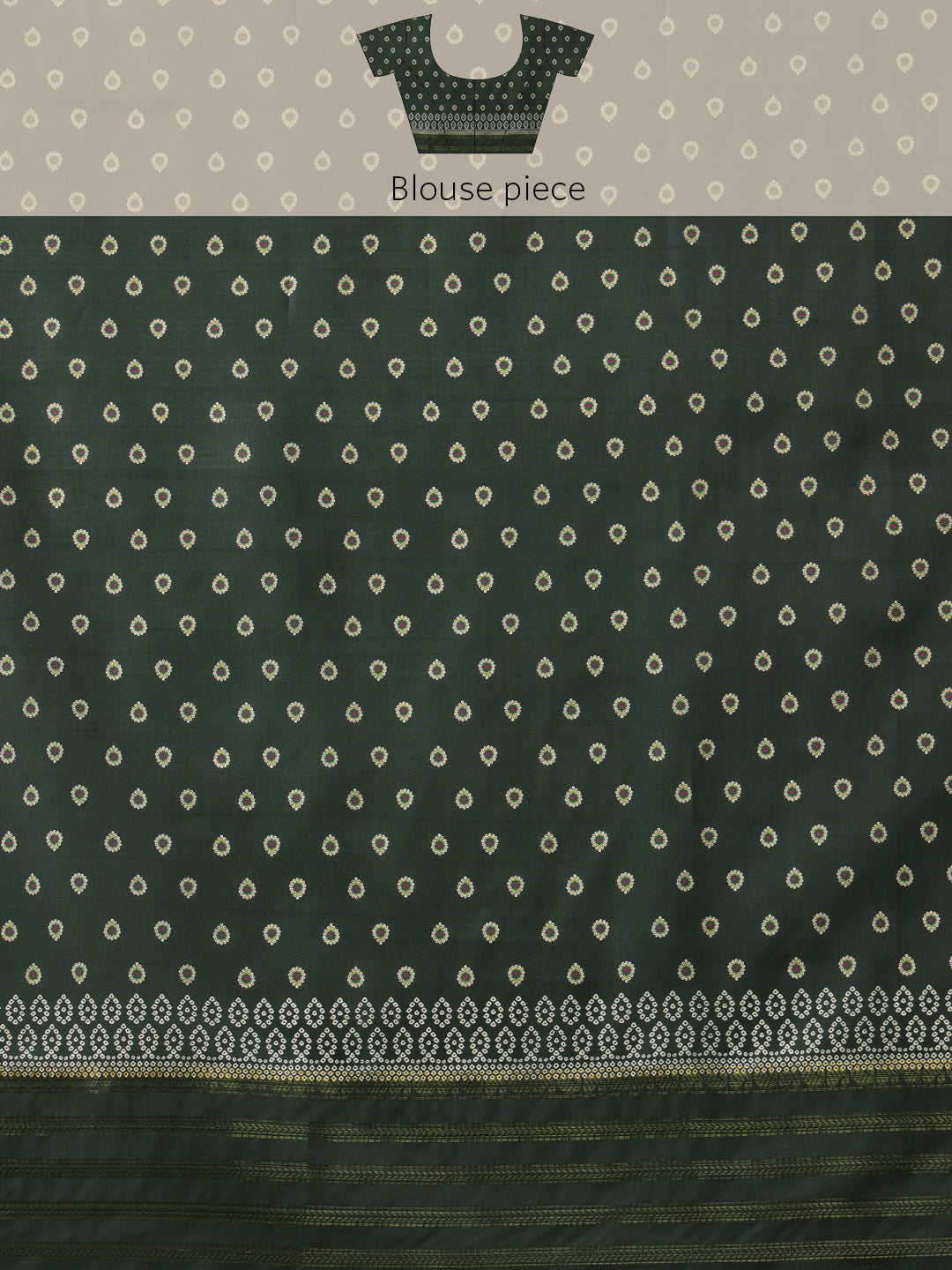 Bandhani Digital Printed Saree