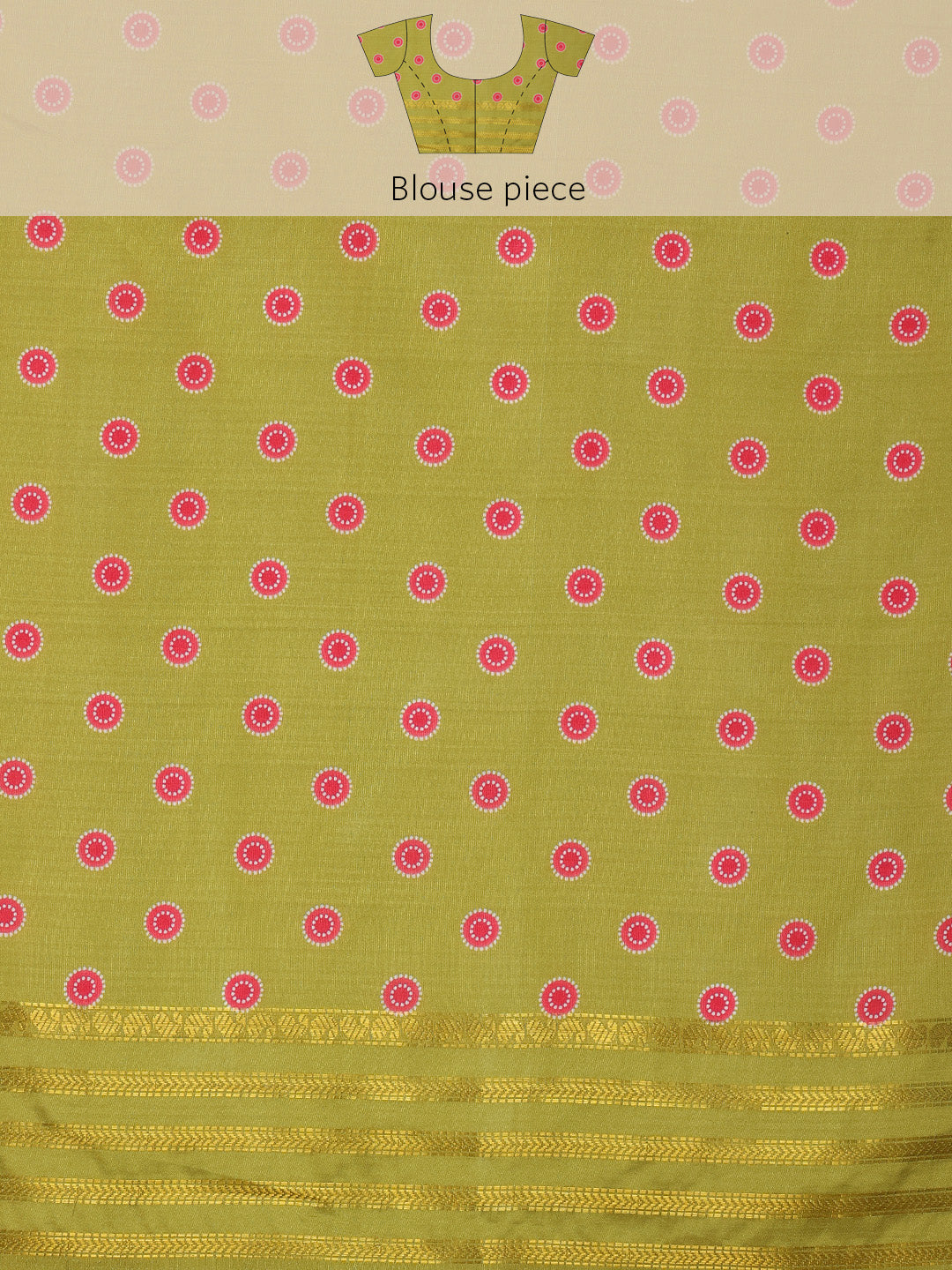 Bandhani Digital Printed Saree